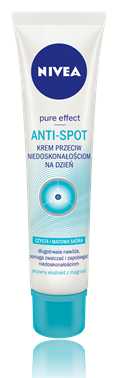 NIVEA PURE EFFECT ANTI SPOT - krem przeciw niedoskonałościom (źródło: nivea.pl)